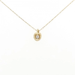 K18YG Dây chuyền kim cương 0.109CT - Hàng hiệu Chính hãng