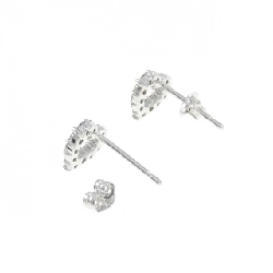 K14WG Bông tai kim cương hình trái tim 0.2CT - Hàng hiệu Chính hãng 870383