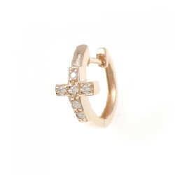 K10PG Bông tai kim cương một bên - Hàng hiệu Authentic 869946