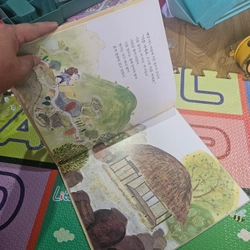 Sách học tiếng Hàn bìa cứng In màu như hình  418809