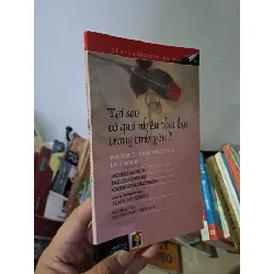 [Sách Cũ SCGR] Tại sao có quá nhiều thất bại trong tình yêu? mới 90% HCM0308 LỊCH SỬ - CHÍNH TRỊ - TRIẾT HỌC