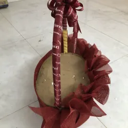 Giỏ quà (giỏ đựng đồ lễ) đã được trang trí sẵn ( lớn ) 975348