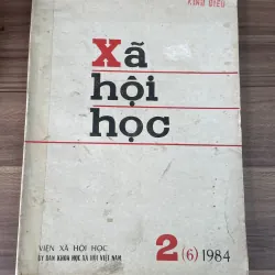 Tạp chí xã hội học - 1984, khổ lớn 