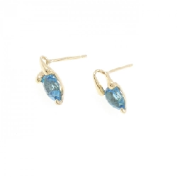 K18YG Blue Topaz Bông tai - Hàng hiệu Chính hãng 865763