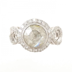 Nhẫn kim cương K18WG 0.70CT 671403