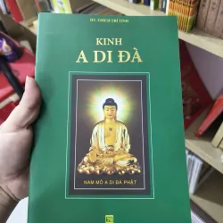 Sách - Kinh A Di Đà ( bìa xanh) - HT Thích Trí Tịnh