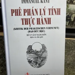 Phê phán lý tính thực hành Immanuel Kant BÌA CỨNG