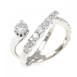 Nhẫn kim cương K18WG 0.15CT