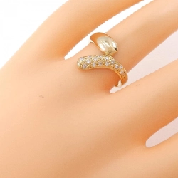 Nhẫn kim cương K18YG 670424