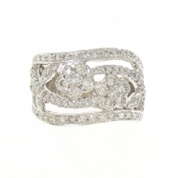 Nhẫn kim cương hoa PT900 1.01CT 667024