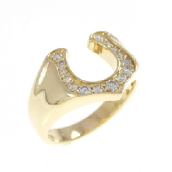 Nhẫn kim cương K18YG 0.26CT