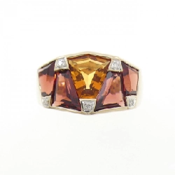 Nhẫn đá màu 14KYG - Hàng hiệu Authentic 854624