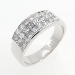 Nhẫn kim cương K18WG