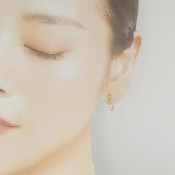 K18YG Bông tai một bên - Hàng hiệu Authentic 871853