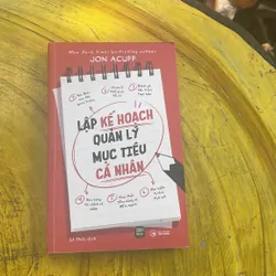 LẬP KẾ HOẠCH QUẢN LÝ MỤC TIÊU CÁ NHÂN- HIN ACUFF