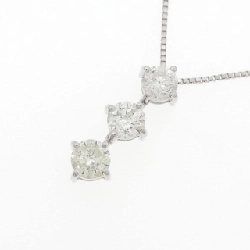 Dây chuyền kim cương ba viên PT900/PT850 1.00CT - Hàng hiệu Chính hãng 855718