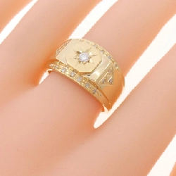 Nhẫn kim cương K18YG 0.20CT - Hàng hiệu Chính hãng 846203