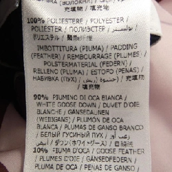 Áo khoác lông vũ SALVATORE FERRAGAMO - Hàng hiệu Authentic 822221