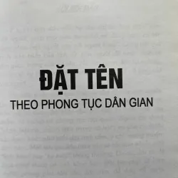 ĐẶT TÊN THEO PHONG TỤC DÂN GIAN 759923