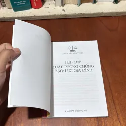 II Sách Luật: Hỏi Đáp Luật Phòng Chống Bạo Lực Gia Đình - Luật Sư Bùi Văn Thấm - 2009 748243