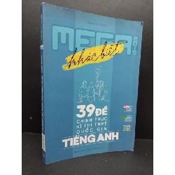 (TẶNG BOOKMARK) Mega 2019 - 39 đề chinh phục kì thi THPT quốc gia TIẾNG ANH mới 80% ố bẩn 2018 RBK1710 GIÁO TRÌNH, CHUYÊN MÔN