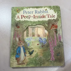 NGOẠI VĂN sách tiếng anh trẻ em PETER RABBIT - a peep-inside Tale - truyện kinh điển hay 1027884