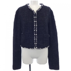 Áo khoác không cổ CHANEL LOOK1 P78982V71196