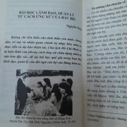 Bài học Bác dạy- Chu đáo, Lịch sự, Tế nhị. Phan T. Ánh Tuyết, Đặng T. Mai Anh tuyển chọn 715367