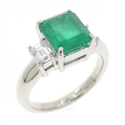 Nhẫn Emerald PT900 2.00CT - Hàng hiệu Chính hãng