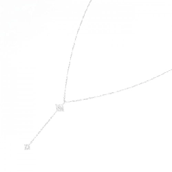 Dây chuyền kim cương K18WG 0.19CT - Hàng hiệu Chính hãng 864643