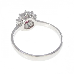 Nhẫn Ruby PT900 0.43CT - Hàng hiệu Chính hãng 848833