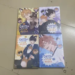 Combo 4 tập Cún nhỏ nói dối sẽ bị ăn thịt (bản thường)