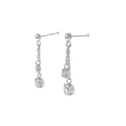 Bông tai kim cương K18WG 0.50CT - Hàng hiệu chính hãng 868171