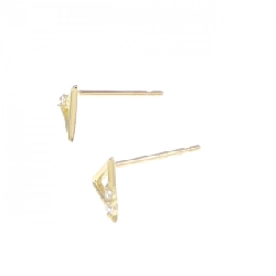 K18YG Bông tai kim cương 0.04CT - Hàng hiệu Chính hãng 871989