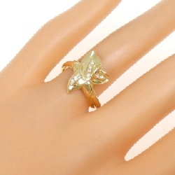 Nhẫn kim cương K18YG 0.05CT - Hàng hiệu Authentic 853690