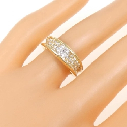 Nhẫn kim cương K18YG 0.35CT 667583