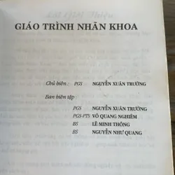 Giáo trình nhãn khoa, Nguyễn Xuân Trường 713182