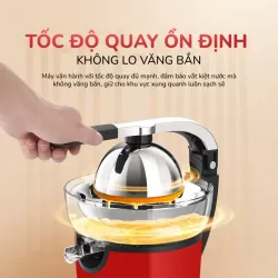 🍊 Máy vắt cam điện UNIE UECJ-666R – Tự động hoàn toàn, công suất 100W 788071