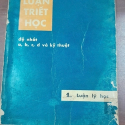 LUẬN TRIẾT HỌC - Trần Bích Lan 271962