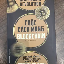 CUỘC CÁCH MẠNG BLOCKCHAIN - mới 95% 729210