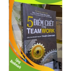 (TẶNG BOOKMARK) 5 điểm chết trong team work mới 90% 2023 RBK0308 KỸ NĂNG
