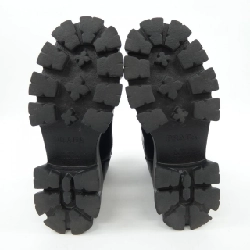 Giày boot Monolith Chelsea logo tam giác PRADA 1T256N 656643