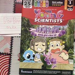 young scientists level 1 tập 10 truyện tranh khoa học cho trẻ em