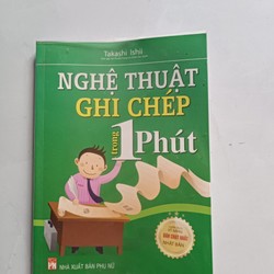 Combo Nghệ thuật ghi chép 1 phút + Cải thiện năng lực trí não 1 (mới 99%)