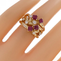 Nhẫn Ruby Tasaki 0.82CT - Hàng hiệu Chính hãng 836095