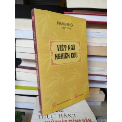 Việt ngữ nghiên cứu - Phan Khôi 449084