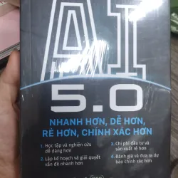 Sách - AI 5.0 - nhanh hơn dễ hơn rẻ hơn chính xác hơn - Sách nguyên seal 932419