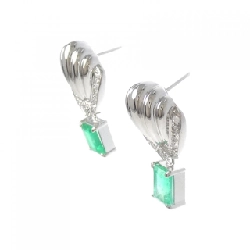 K18WG Bông tai Ngọc lục bảo 1.88CT - Hàng hiệu Chính hãng 868409