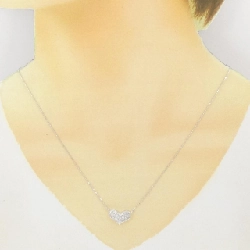 K14WG Dây chuyền kim cương hình trái tim 0.50CT - Hàng hiệu Chính hãng 861022