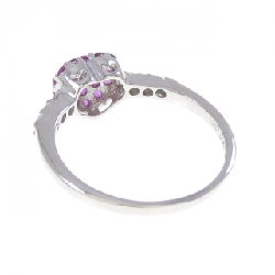 Nhẫn Ruby hình trái tim K18WG 0.30CT - Hàng hiệu Chính hãng 846832